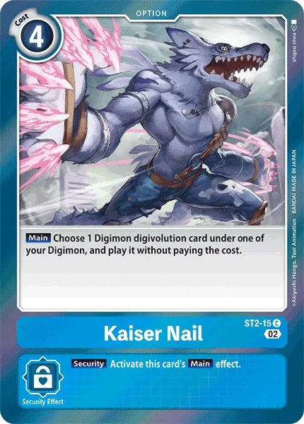 Kaiser Nail - ST2-15 Common RB