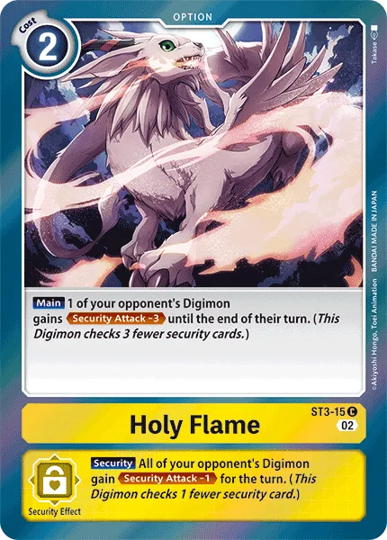 Holy Flame - ST3-15 Common RB