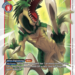 Dinorexmon	Uncommon	BT14-017 U