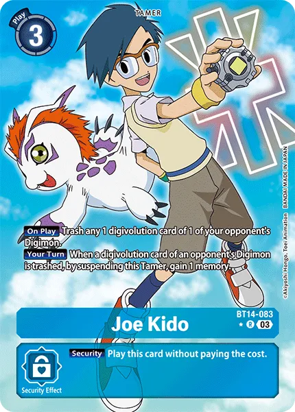 Joe Kido (Alternate Art)	Rare	BT14-083 R