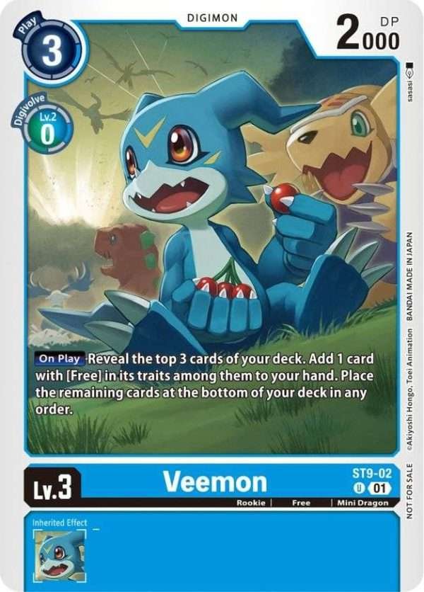 Veemon (NYCC 2023 Demo Deck) - Starter Deck 09: Ultimate Ancient Dragon (ST-9)