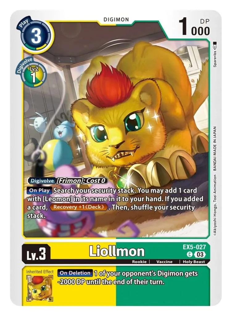Liollmon - EX5-027- Common