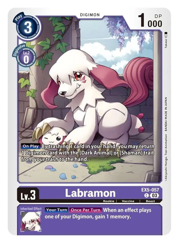 Labramon - EX5-057- Common