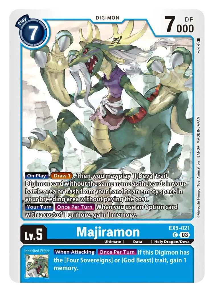 Majiramon - EX5-021- Common