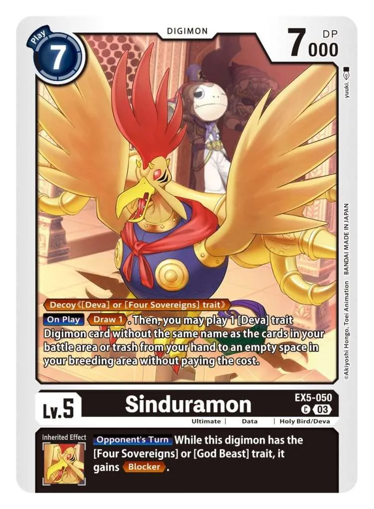 Sinduramon - EX5-050- Common