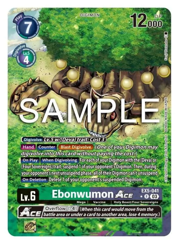 Ebonwumon ACE - EX5-041- Alternative Art
