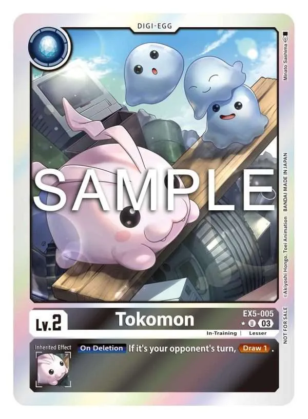 Tokomon - EX5-005- Box Topper