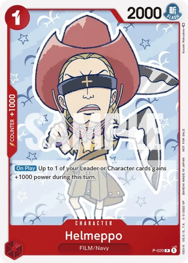 Helmeppo (One Piece Film Red) - One Piece Promotion Cards