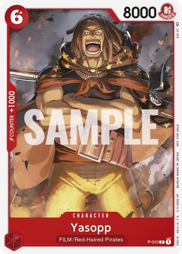 Yasopp (One Piece Film Red) - One Piece Promotion Cards