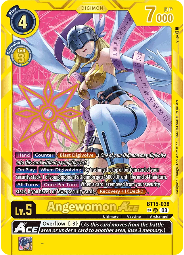 Angewomon ACE - BT15-038 - Special Rare