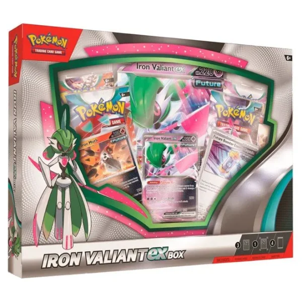 Pokemon - Iron Valiant Ex Box