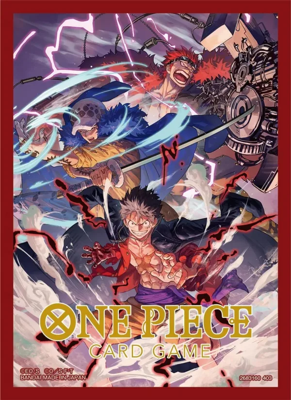 One Piece TCG Official Sleeves Set 4 Captain Three