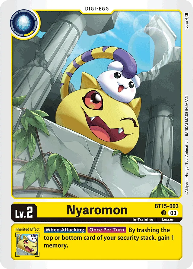 Nyaromon - BT15-003 - Uncommon