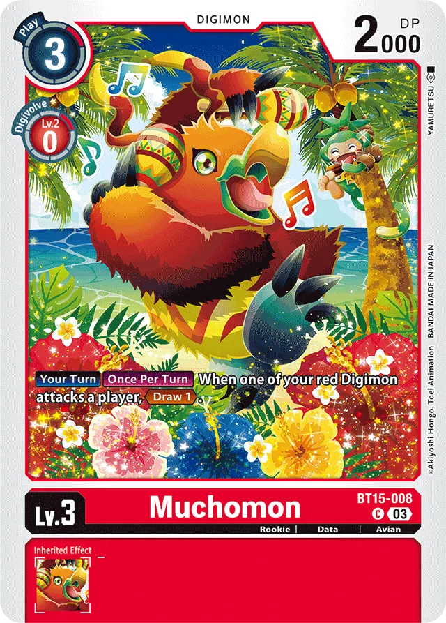 Muchomon - BT15-008 - Common