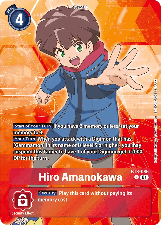 Hiro Amanokawa (Double Pack Set 02) - New Awakening (BT08)