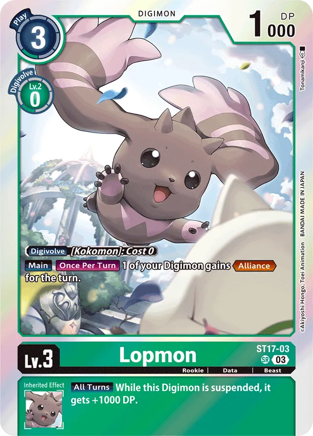Lopmon - ST17-03 - Super Rare