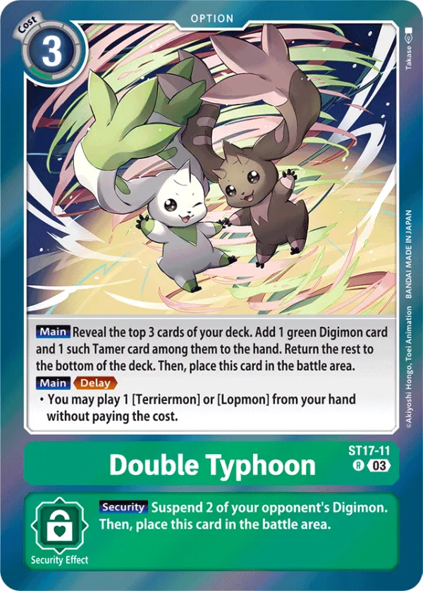Double Typhoon - ST17-11 - Rare