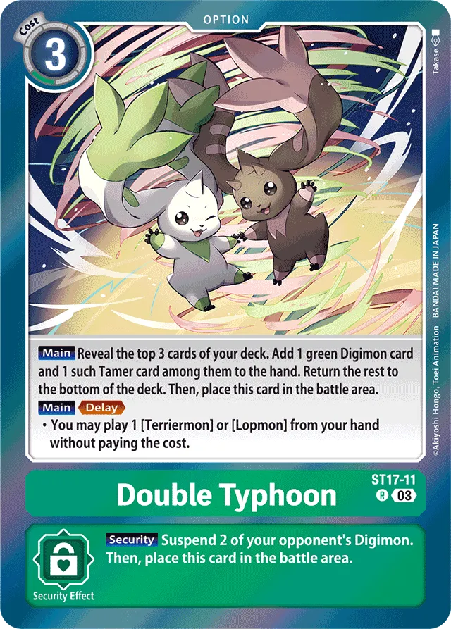 Double Typhoon - ST17-11 - Rare