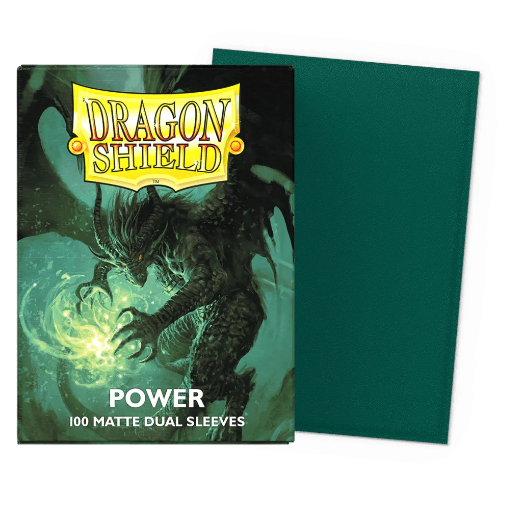 Dragon Shield Standard Size Sleeves - Dual Matte Power x100