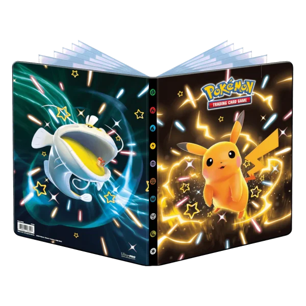 Album - Carpeta - Scarlet and Violet Shiny Pikachu, Dondozo, and Tatsugiri 9-Pocket Portfolio for Pokémon