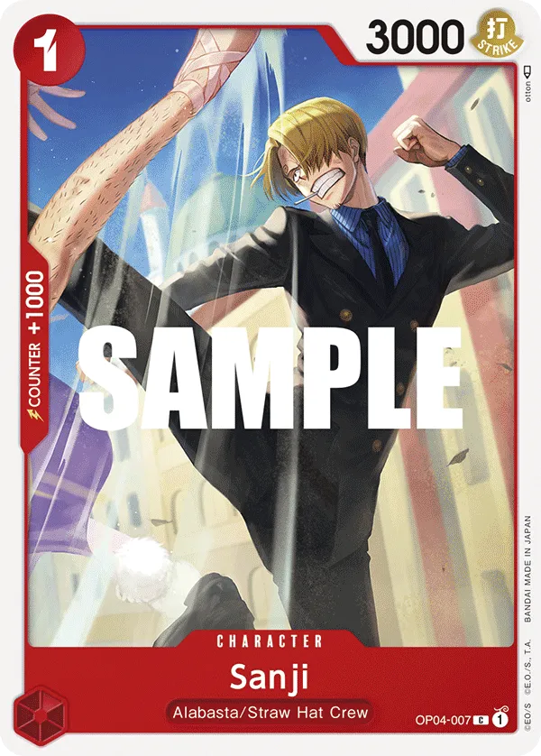 Sanji - OP4-007 Common