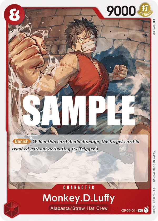 Monkey.D.Luffy - OP4-014 Uncommon