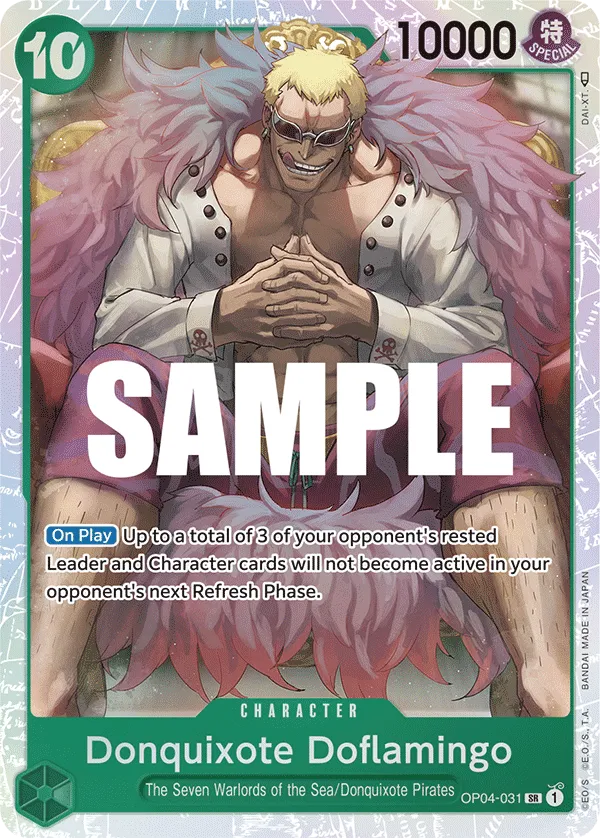 Donquixote Doflamingo - OP4-031 Super Rare