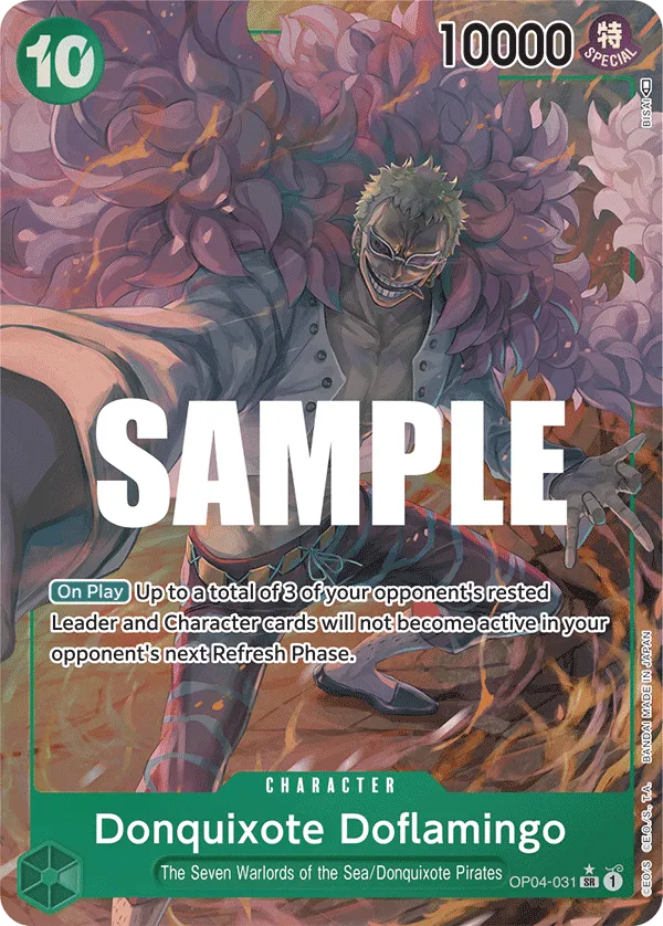 Donquixote Doflamingo - OP4-031 Super Rare (Alternate Art)
