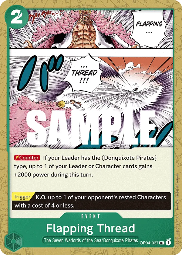Flapping Thread - OP4-037 Uncommon