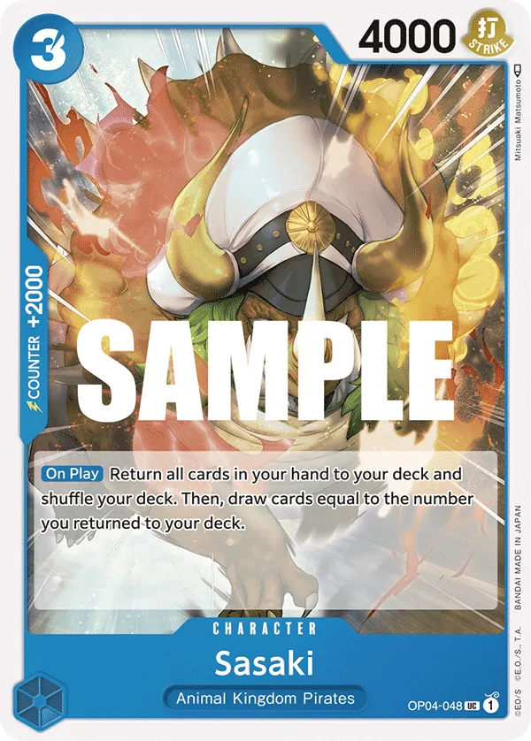 Sasaki - OP4-048 Uncommon