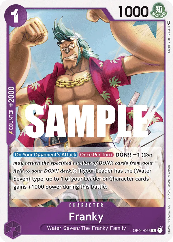 Franky - OP4-063 Rare