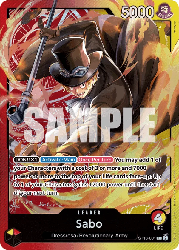 Sabo - ST13-001 Leader