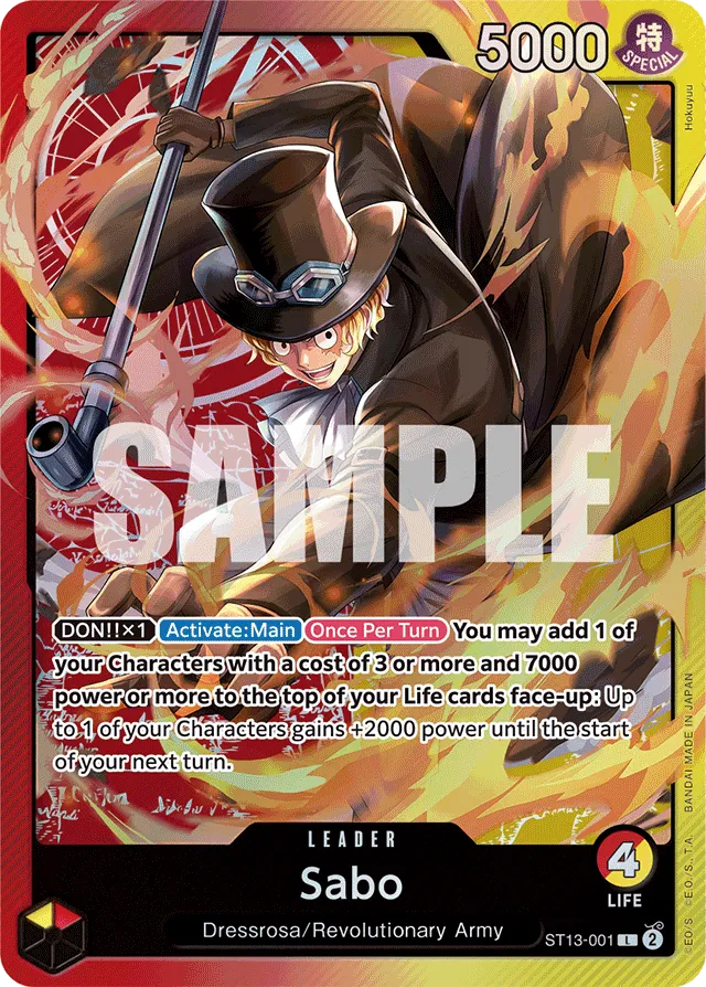 Sabo - ST13-001 Leader