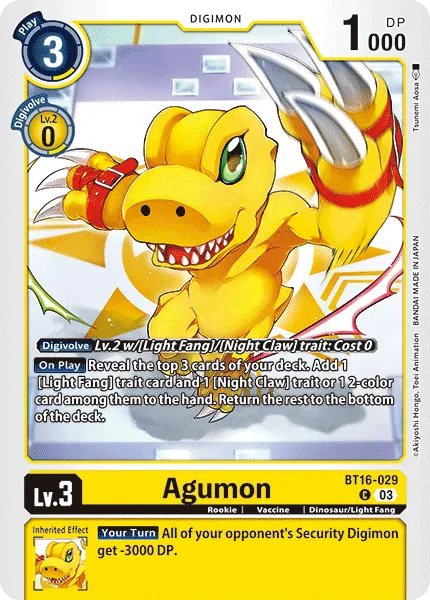 Agumon - BT16-029 - Common