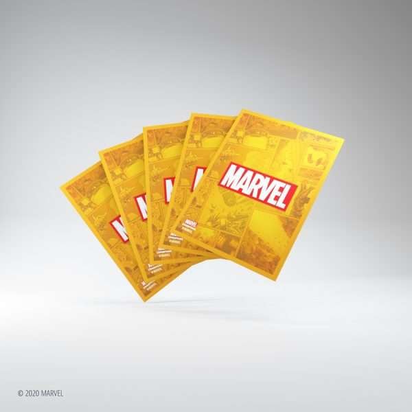 GAMEGENIC MARVEL CHAMPIONS ART SLEEVES MARVEL ART ORANGE - Image 2