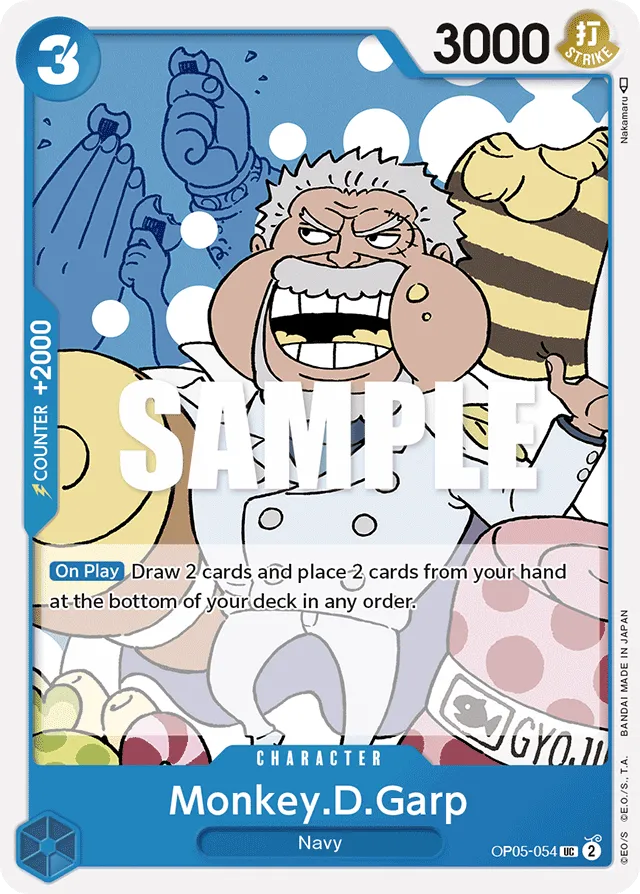 Monkey.D.Garp - OP05-054 - Uncommon