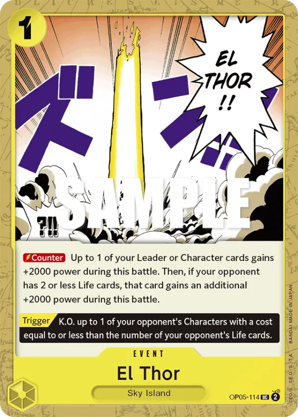 El Thor - OP05-114 - Uncommon