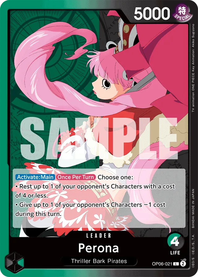 Perona - OP06-021 - Leader