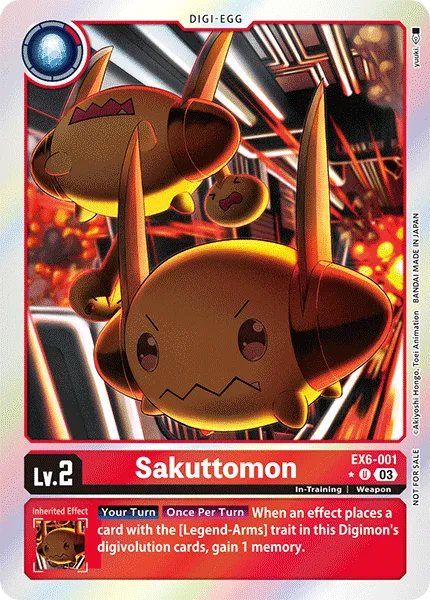 Sakuttomon - EX6-001 -  Box Topper