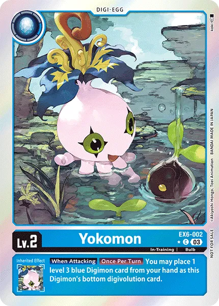 Yokomon - EX6-002 -  Box Topper