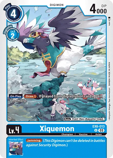 Xiquemon - EX6-013 -  Uncommon