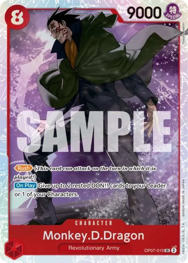 Monkey.D.Dragon - OP07-015 - Super Rare