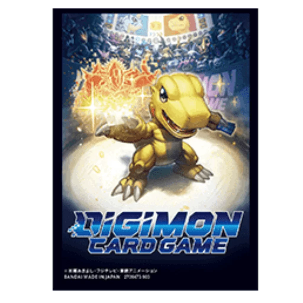 DIGIMON CARD GAME OFFICIAL SLEEVES 2024 Ver.1.0 Agumon