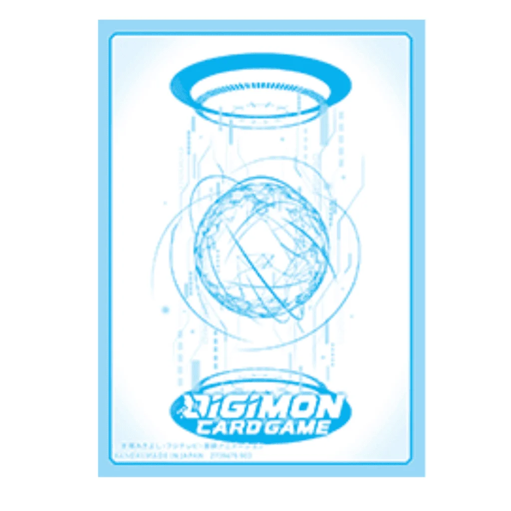DIGIMON CARD GAME OFFICIAL SLEEVES 2024 Ver.1.0 Digi-Egg White