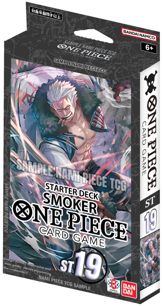 One Piece Card Game - Starter Deck - Black - Smoker (ST-19)