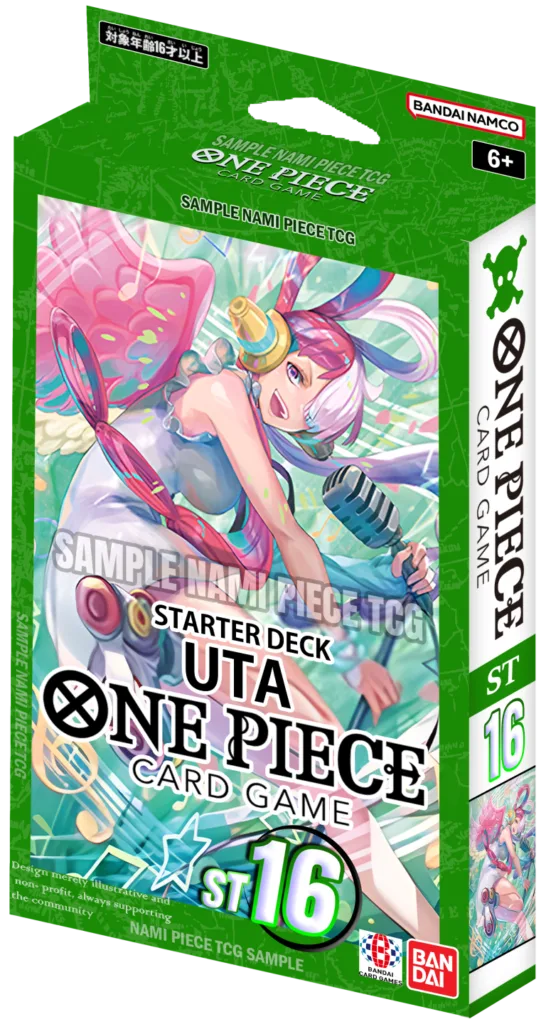 One Piece Card Game - Starter Deck - Green - Uta (ST-16)
