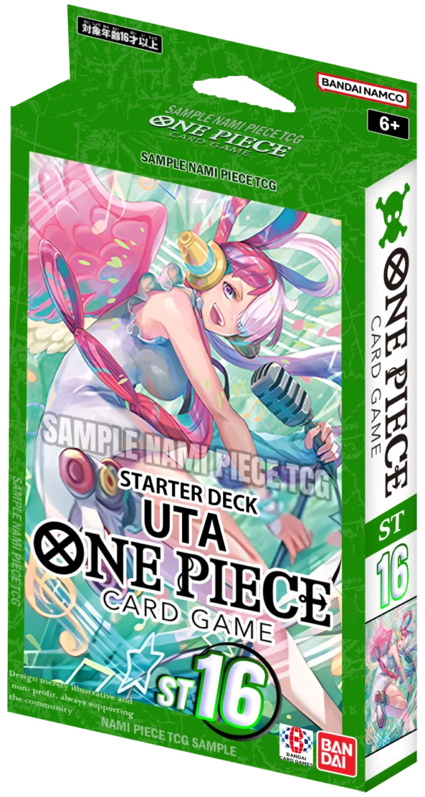 One Piece Card Game - Starter Deck - Green - Uta (ST-16)