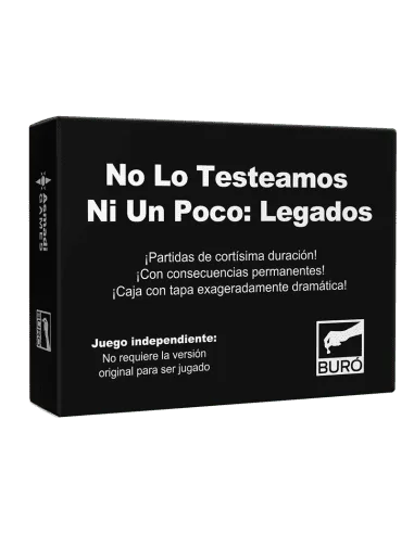 No Lo Testeamos Ni Un Poco: Legados [Expansión]
