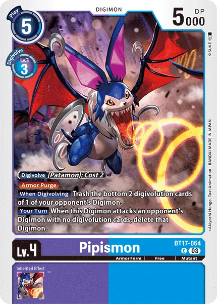 Pipismon  - BT17-064 - Common