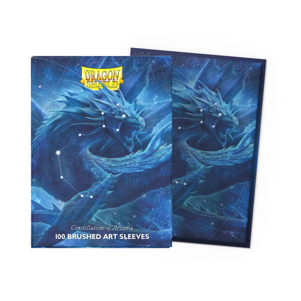Dragon Shield Standard Size Sleeves - Drasmorx - Constellations - Brushed Art Sleeves - Standard Size